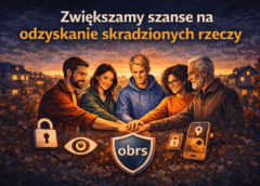 Zwiększamy szanse na odzyskanie skradzionych rzeczy